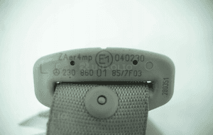Pas pirotechniczny lewy A2308600185 7F03 mercedes sl R230 02 4