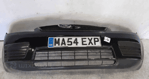 } ZDERZAK PRZÓD PRZEDNI DO FORD C-MAX F3 CZARNY HALOGENY 1