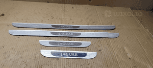 Nakładka listwa osłona progu listwy nakładki komplet Jaguar S-Type 4