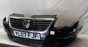 Zderzak przód przedni vw volkswagen passat B6 LC9Z czarny do malowania ! 2
