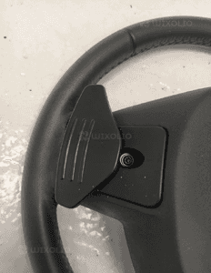 Land rover discovery sport L550 kierownica multifunkcyjna skóra łopatki ładna 10