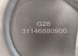 BMW 3 G20 G21 Płyta / Osłona miski olejowej- 15603 3