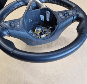 Opel astra k zafira c corsa e kierownica skórzana skóra ładna 8