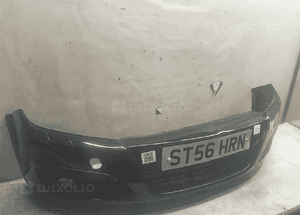 Zderzak przód przedni opel astra h 3 iii pod halogeny Z20R czarny 2