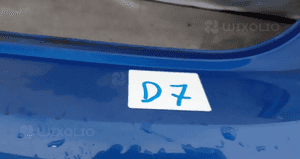Zderzak tył tylny do seat ibiza iv 4 niebieski kod kolor LZ5F 4