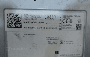Audi czytnuk multimedialny MIB3 4M2035140Q 6