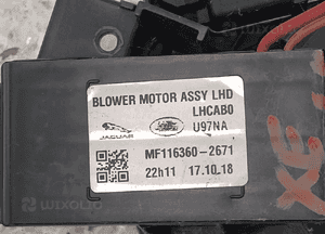 JAGUAR XF II X260 XE X760 REZYSTOR WENTYLATOR DMUCHAWA 11