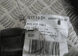 MOCOWANIE AMORTYZATORA PRAWY PRZÓD AUDI A4 B8 A5 4