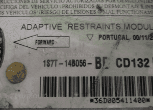 MODUŁ SENSOR AIR BAG FORD MONDEO MK3 1S7T14B056BE 2