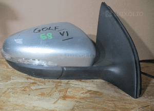 Lusterko prawe przód przednie vw golf vi 6 pin 1