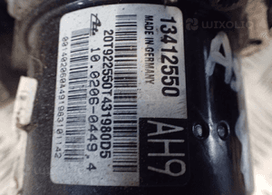 OPEL ASTRA IV J POMPA ABS 13412550 RADOM 2