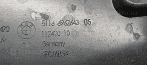 Osłona zaślepka deski konsoli BMW 1 E87 6962643 5
