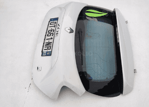 Klapa tył tylna pokrywa bagażnika szyba renault zoe i 2013-2019 5