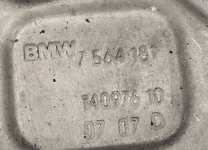KATALIZATOR TŁUMIK 2,0 benzyna 7564179 BMW 118i E87 E81 E88 E90 139tyś km 8