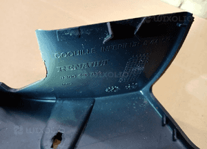 Osłona obudowa kolumny kierowniczej Renault Clio III 8200408027 8200408030 10