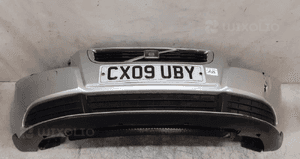 Zderzak przód przedni volvo S40 ii lift 07- kod kolor 329-52 srebrny uszkodzony !!! 1