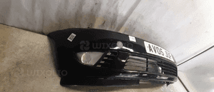 Zderzak przód przedni ford fiesta MK.6 vi halogeny czarny D2 5