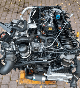 Jaguar xf f-pace range rover 204DTA silnik komplet 2