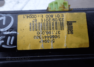 PODNOŚNIK MECHANIZM SZYBY LEWY TYŁ PEUGEOT 508 KOMBI 9688808480 RADOM 3