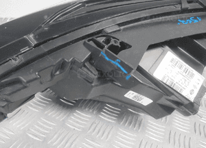 Lampa przednia przód prawa renault clio v 5 led pure vision 2019 22