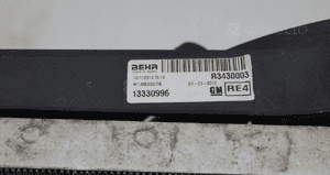 Komplet chłodnic opel meriva b 1.4 turbo 2011 9
