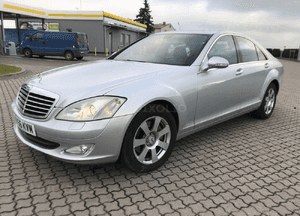 MERCEDES W221 3.0CDI ZWROTNICA ZACISK TARCZA PRZÓD 10