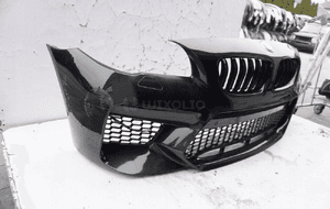 Zderzak przód spryskiwacze pdc m-pakiet bmw 5 F10 black sapphire metallic 3