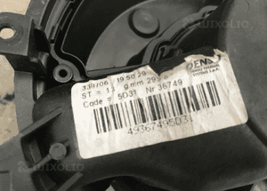 Wentylator wnętrza dmuchawy Opel Corsa D 06-14r 3
