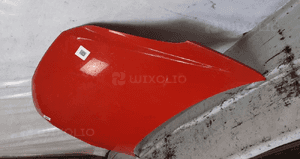 Maska pokrywa silnika do opel corsa d Y547 czerwony 2