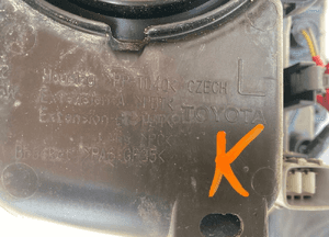 Toyota yaris iii 3 lift lampa lewa 14- 9