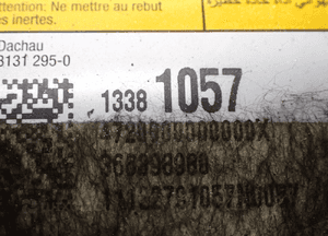 OPEL ASTRA J LIFT PODUSZKA AIRBAG PASAŻERA 13381057 RADOM 3