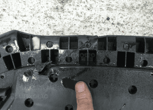 Opel corsa f osłona dolna zderzak przód A009HJ01 2