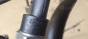 Listwa wtryskowa rurki czujnik VW Touareg 3.0 TDI 0281002691 059130089D 7