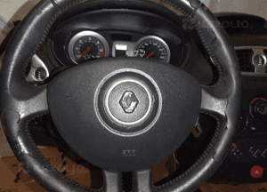 Deska rozdzielcza konsola renault clio iii 2