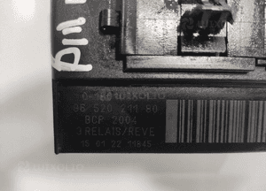 MODUŁ PRZEKAŹNIK WENTYLATORA PARTNER BERLINGO III 1.6 HDI 9652021180 08-18 5