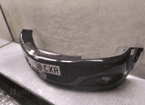 Zderzak przód przedni opel astra h 3 iii gtc Z20R czarny halogeny 2