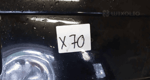 ) ZDERZAK TYŁ TYLNY DO VW VOLKSWAGEN POLO 9N LC9Z CZARNY 2