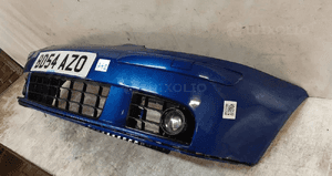 Zderzak przód przedni do volkswagen vw golf v 5 xenon spryskiwacze halogeny kod kolor LD5Q niebieski 3