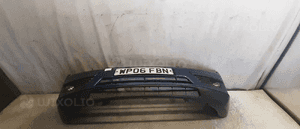 Zderzak przód przedni ford focus MK.2 ii 36 niebieski błękitny halogeny 1