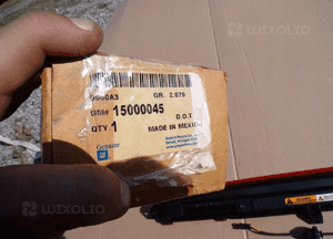 Trzecie światło stopu chevrolet trainblazer 15000045 nowe oryginał 4