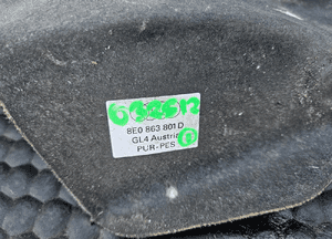 Oslona Termiczna 8E0863801D 8E0863802C Wygluszenie Wyciszenie Komory Silnika Sciana Grodz Audi A4 B6 B7 23