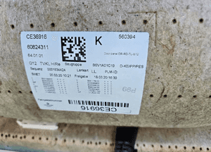 Tapicerka tapicerki drzwi bmw 7 G12 15