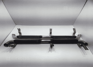 Orurowanie progowe boczne stopnie progi chrom rury ford ranger iv v 2012-18 3