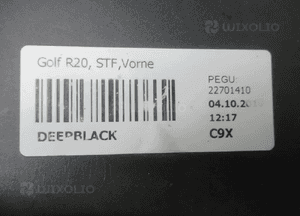 Zderzak przedni przód vw golf vi 6 R20 5K0807221R C9X 2009-2012 19