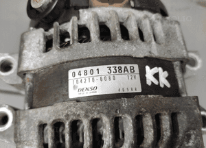 JEEP CHEROKEE LIBERTY KK 2.8 CRD DODGE NITRO ALTERNATOR KOMPLETNY ORYGINAŁ 9