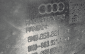 Osłona pod silnik audi A4 B8 allroad 8K oryginal 3