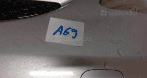 Zderzak przód przedni do honda jazz NH623M srebrny 2