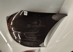 Maska pokrywa silnika nissan qashqai J10 lift fl gabg wiśniowa bordowa 3