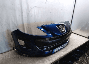 Zderzak przód przedni peugeot 308 kpld granat granatowy halogeny 2