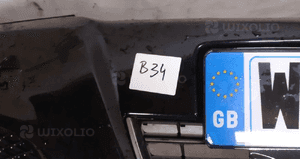 Zderzak przód przedni do opel astra h lift fl Z20R czarny dokładka !! 2